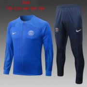 Kid's PSG Blue Training Jacket + Pants Set 22/23