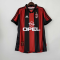 Men's AC Milan Retro Home Jersey 1998/99