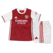 20/21 Arsenal Home Red Kids Jersey Kit(Jersey + Short)