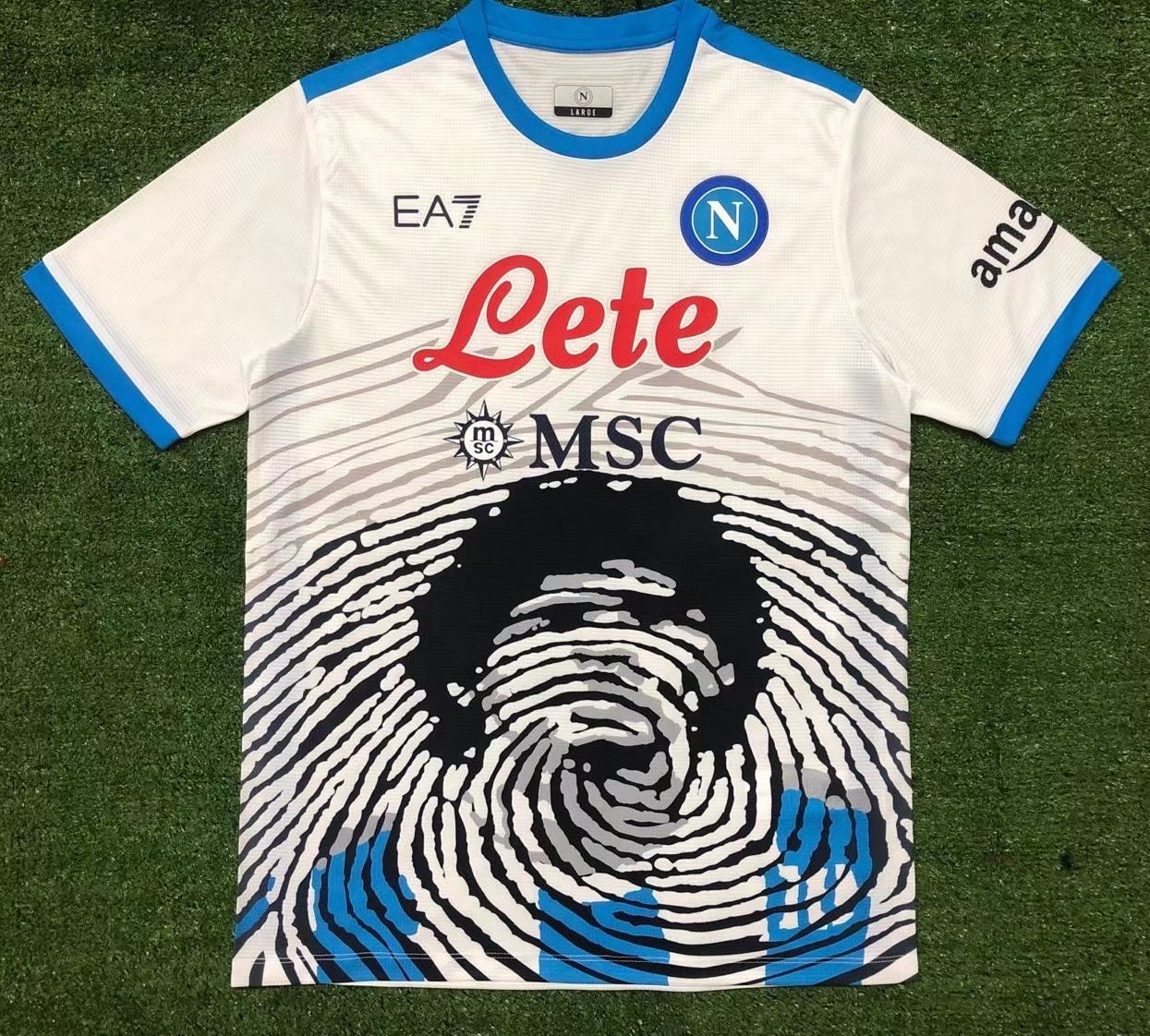 Men's Napoli Maradona Limited Edition White Jersey 21/22