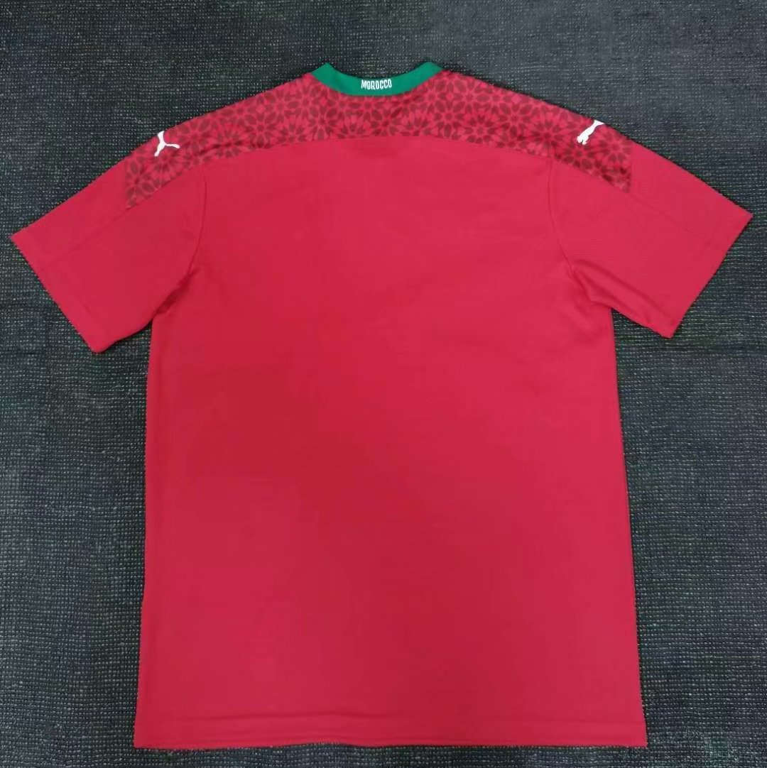 2020 Morocco Home Men's Jersey
