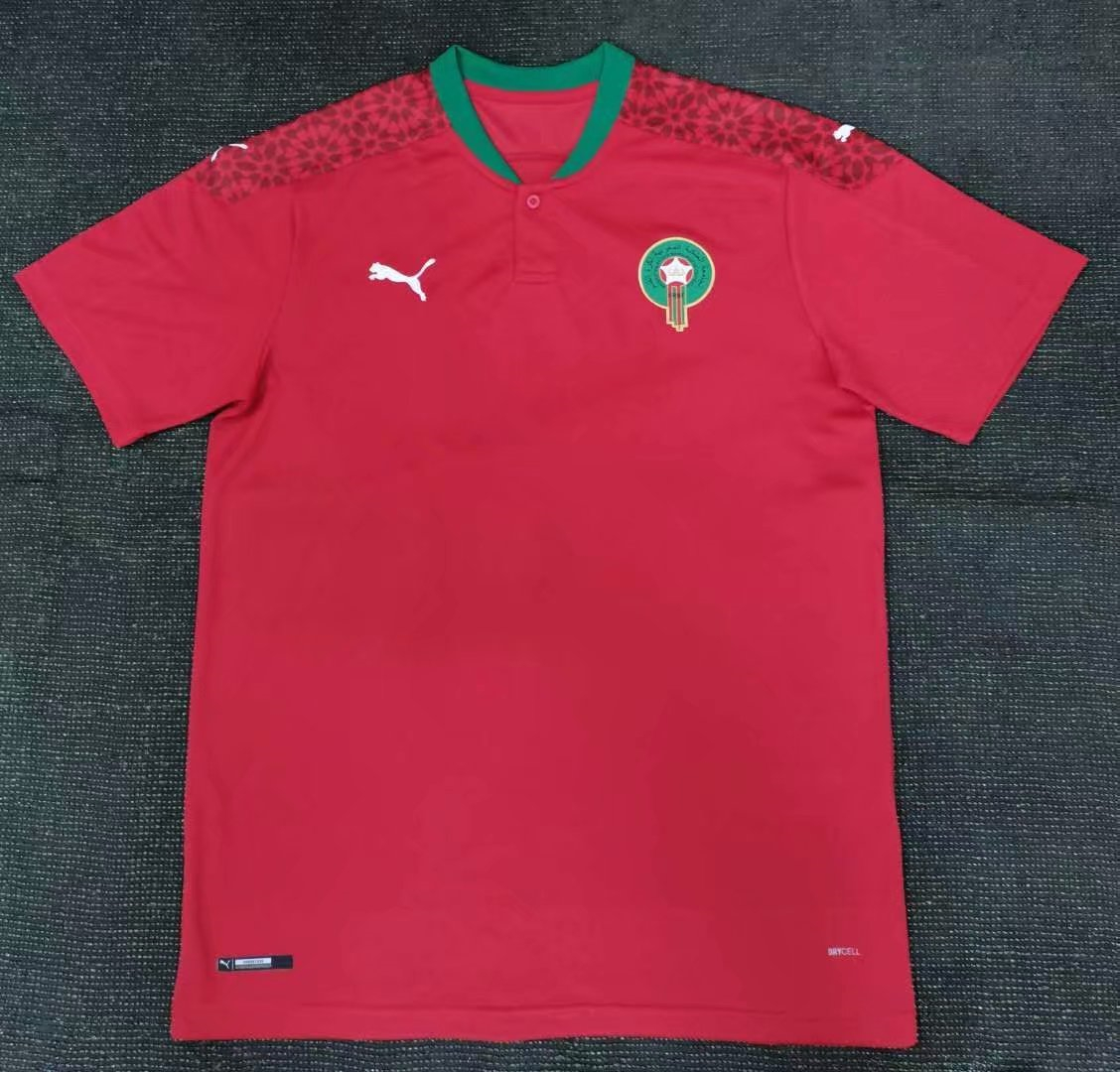 2020 Morocco Home Men's Jersey