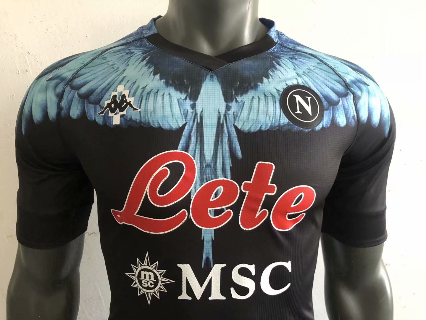 Men's Napoli Special Edition Black  Jersey 21/22 #Match