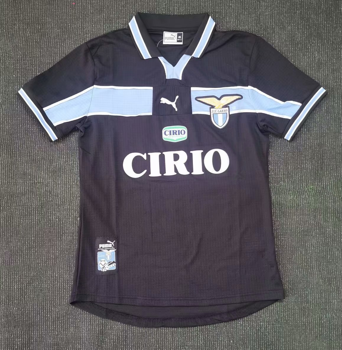 Men's S.S. Lazio Retro Away Jersey 1998-2000 