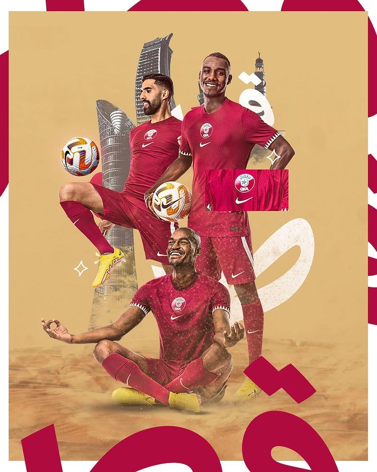 Men's Qatar Home Jersey 2022