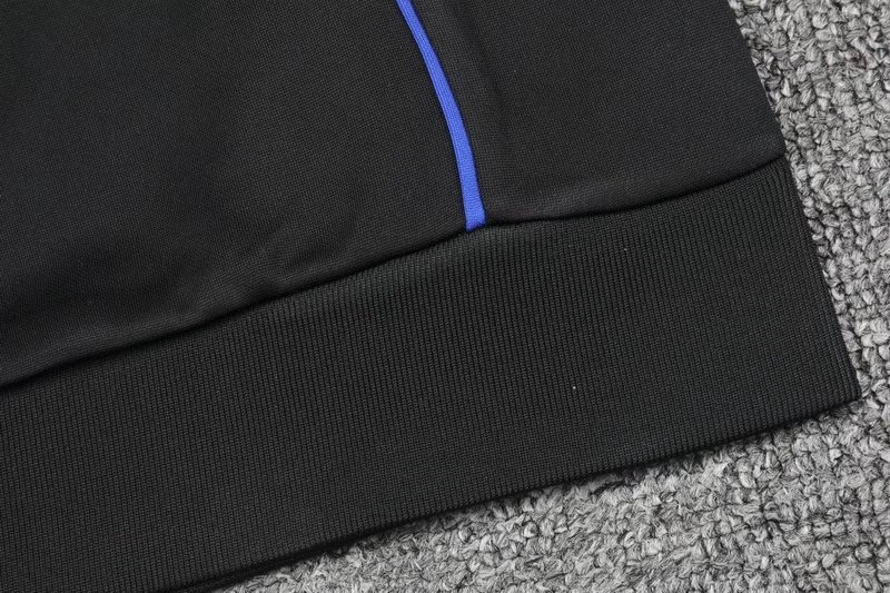Men's Napoli Hoodie Black Training Suit Jacket + Pants 21/22 