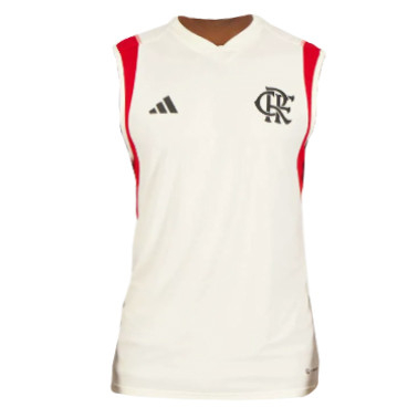 Men's Flamengo White Singlet Jersey 23/24