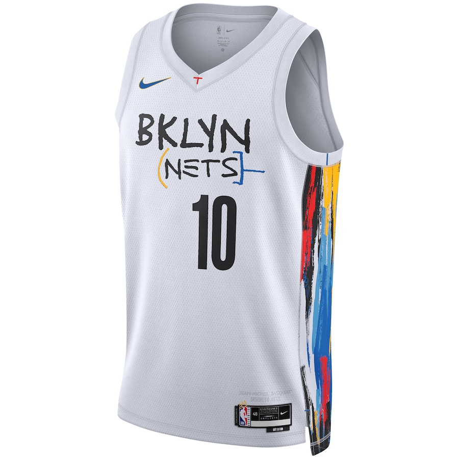 Men's Brooklyn Nets White Swingman Jersey-City Edition 22/23 Ben Simmons #10