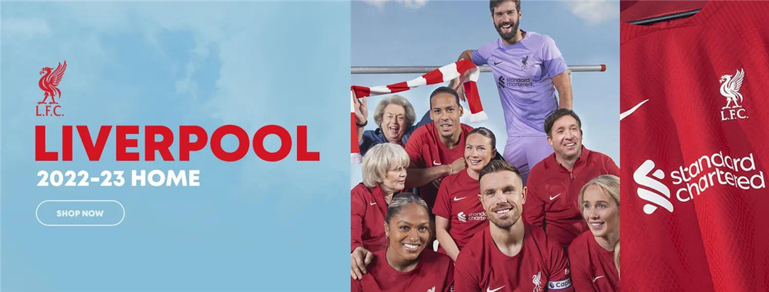 Liverpool soccer jerseys